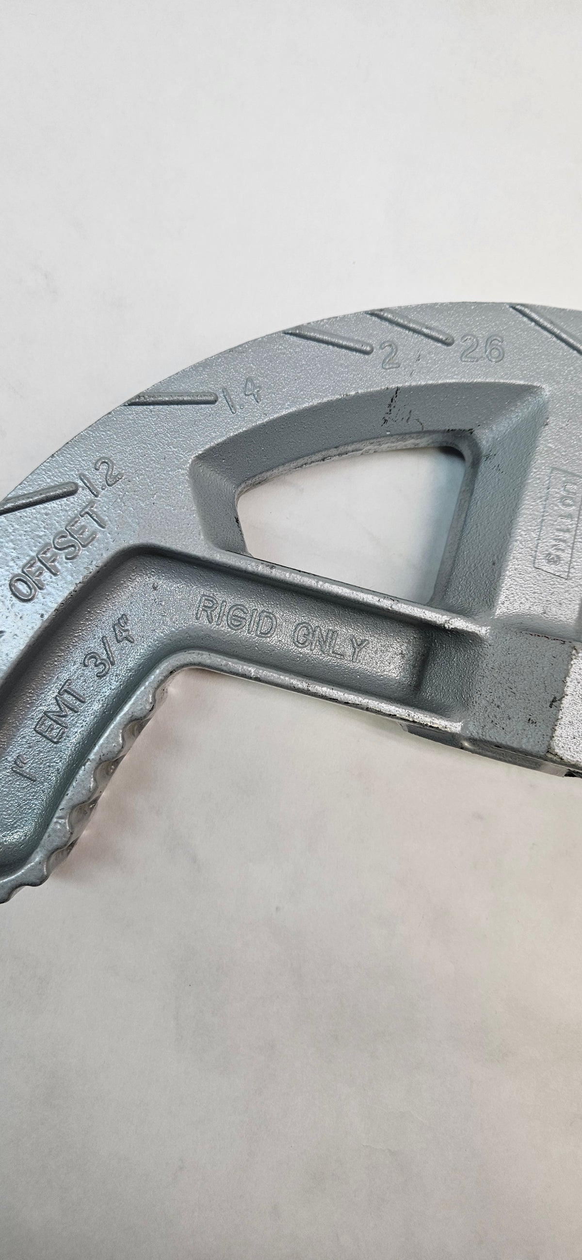 GREENLEE 842 ALUMINUM HAND BENDER HEAD 1" EMT, 3/4" RIGID (DOES NOT COME WITH HANDLE)