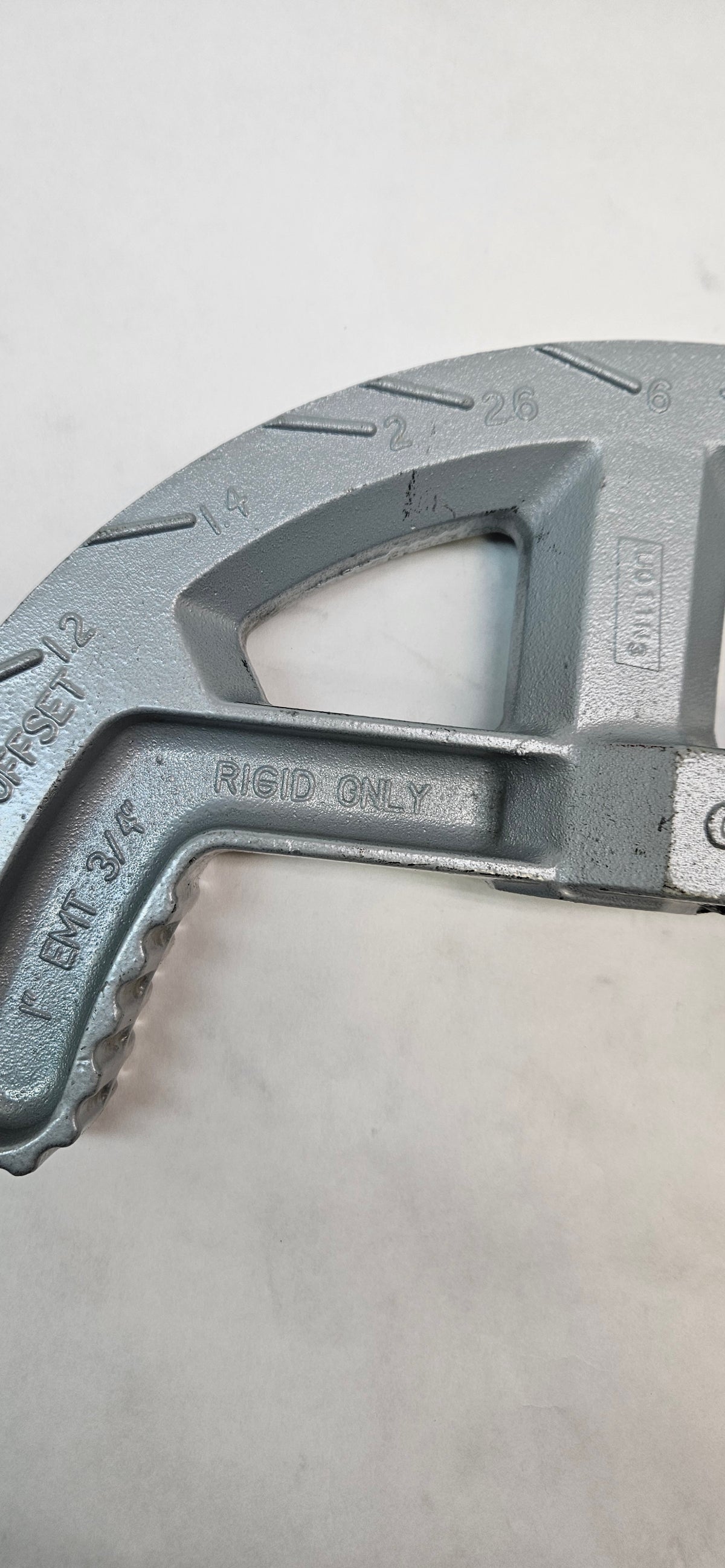 GREENLEE 842 ALUMINUM HAND BENDER HEAD 1" EMT, 3/4" RIGID (DOES NOT COME WITH HANDLE)