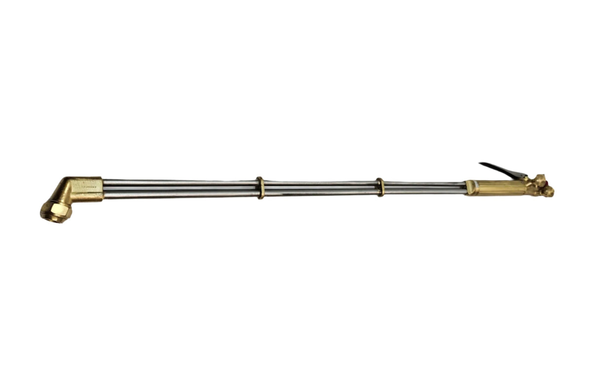 GENTEC 163AL-36 HAND CUTTING TORCHES, 36", HEAD ANGLE 75 DEG.