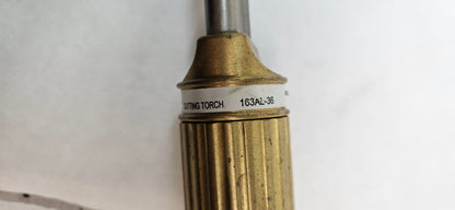 GENTEC 163AL-36 HAND CUTTING TORCHES, 36", HEAD ANGLE 75 DEG.