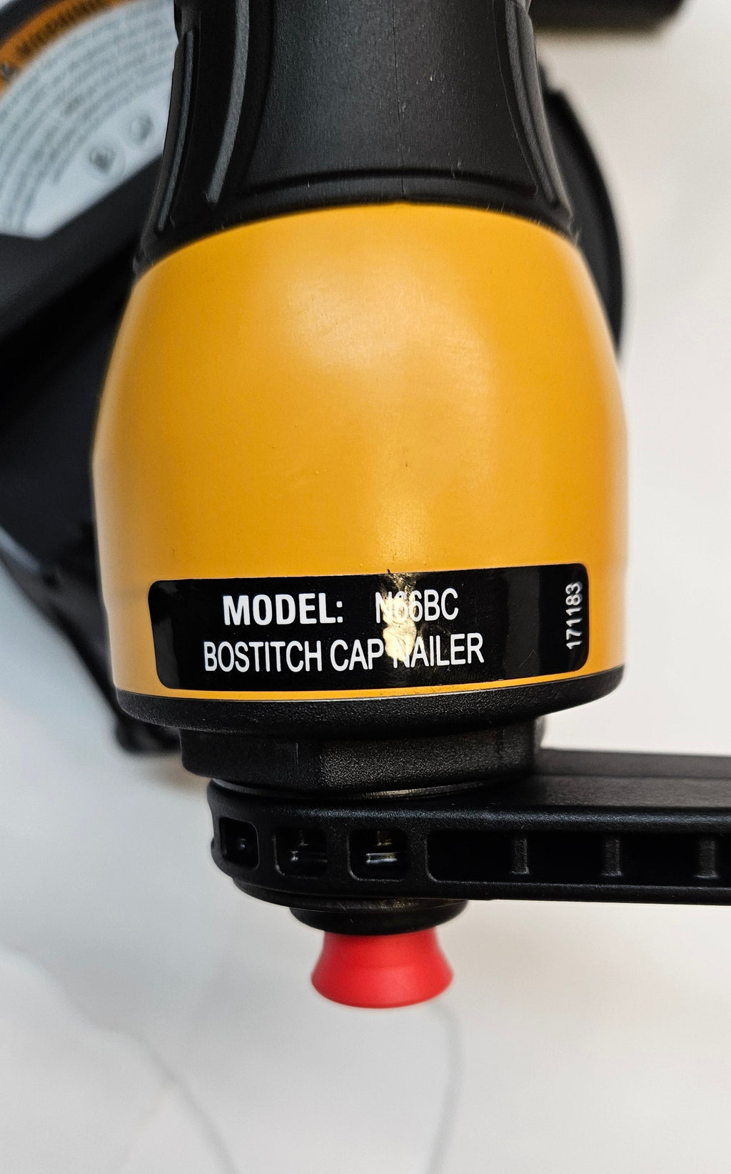 BOSTITCH N66BC-1 PNEUMATIC CAP NAILER, 300 MAGAZINE, 15 DEG COLLATION 1-1/4" TO 2-1/2" 70 - 120PSI