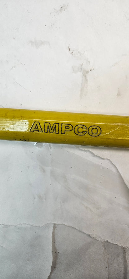 AMPCO SAFETY TOOLS H-73FG SLEDGE HAMMER W/FIBERGLASS HANDLE, NON-SPARKING, NON-MAGNETIC, CORROSION RESISTANT, 15 LB, 33" OAL
