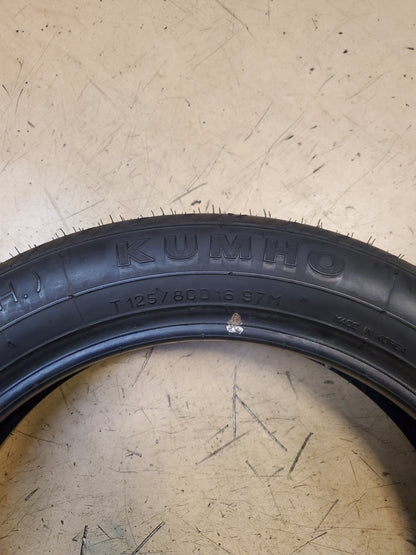 KUMHO 121 BSW P T125 80 16 97M SPARE TIRE 5003213