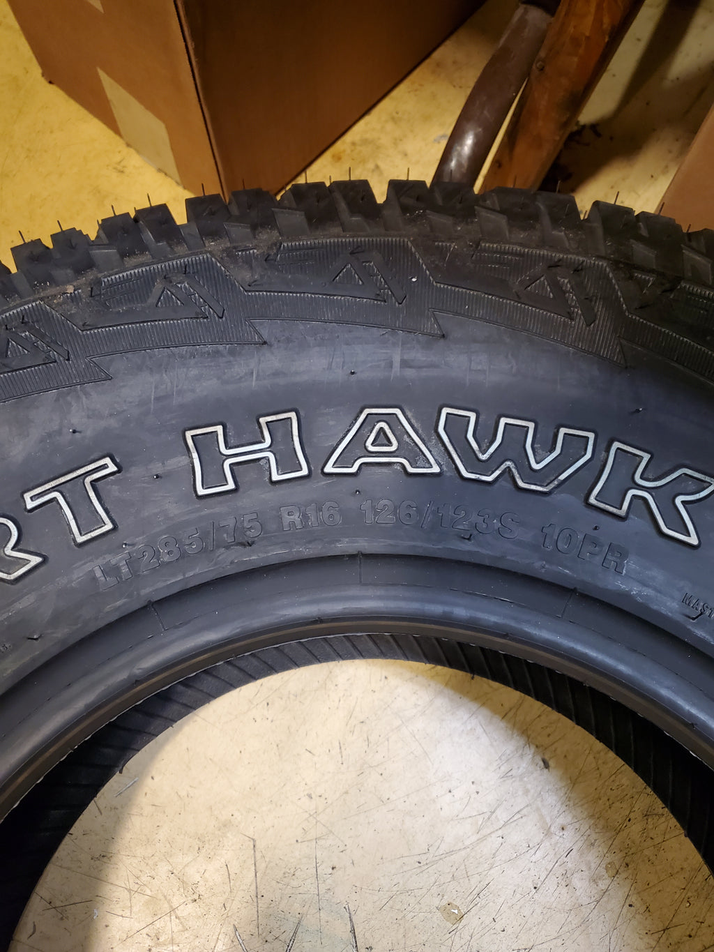 ACHILLES DESERT HAWK A/T2 BSW LT 285 75 16 126/123S 10PLY TIRE MAR287516