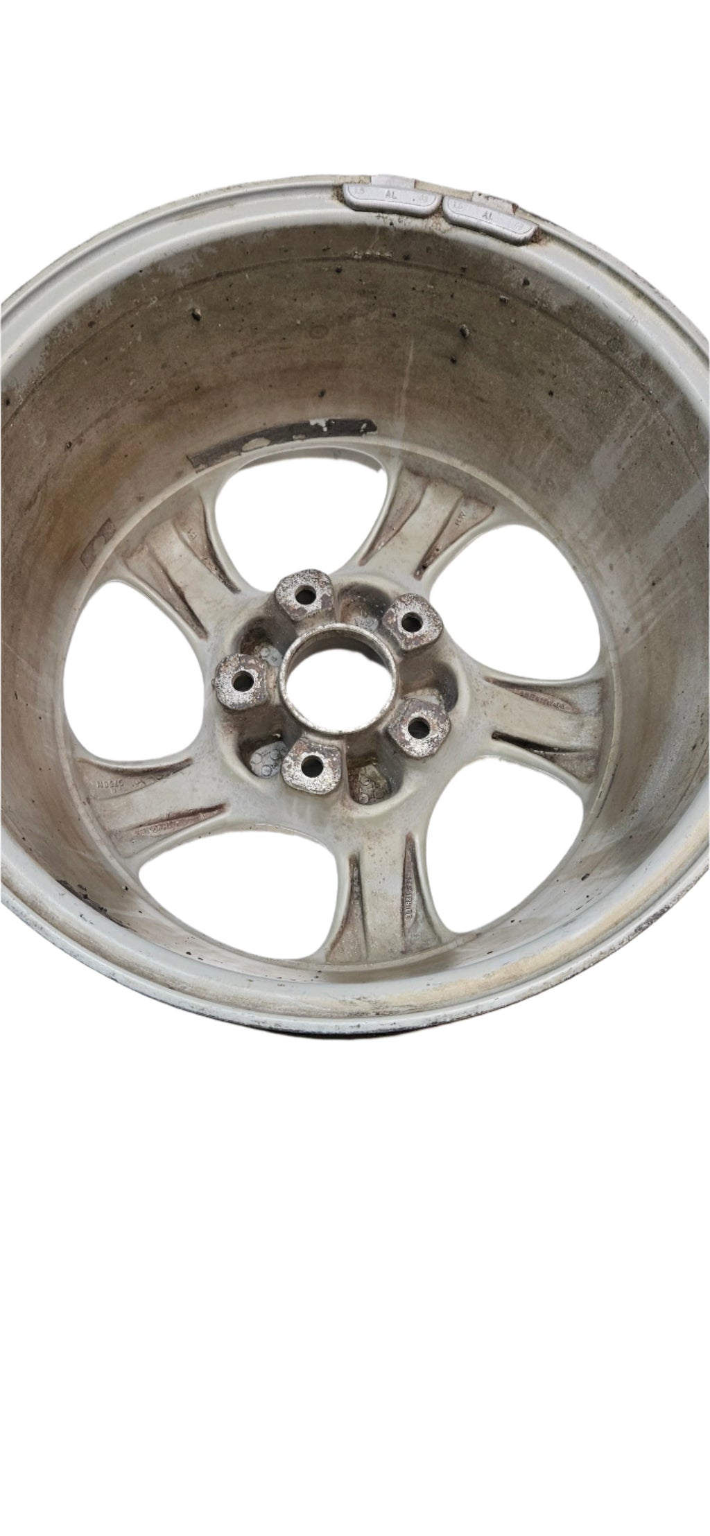 PORSCHE SET 99636212400 TWO FRONT WHEELS 7X17 ET 55 AND TWO REAR WHEELS 9X17 ET 55, FITS 911, BOXSTER 1997-2005