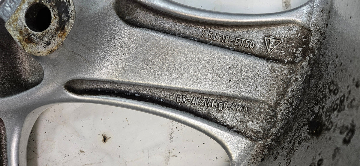 PORSCHE 911 RIM 7.5JX18-ET50 99336213406 FITS 911 (1999 - 2001)