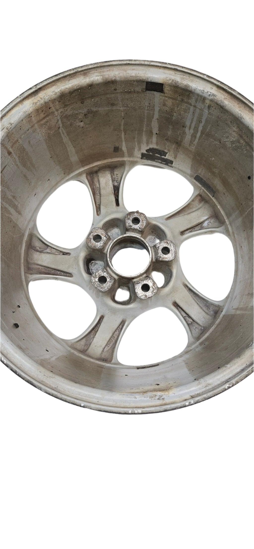 PORSCHE SET 99636212400 TWO FRONT WHEELS 7X17 ET 55 AND TWO REAR WHEELS 9X17 ET 55, FITS 911, BOXSTER 1997-2005