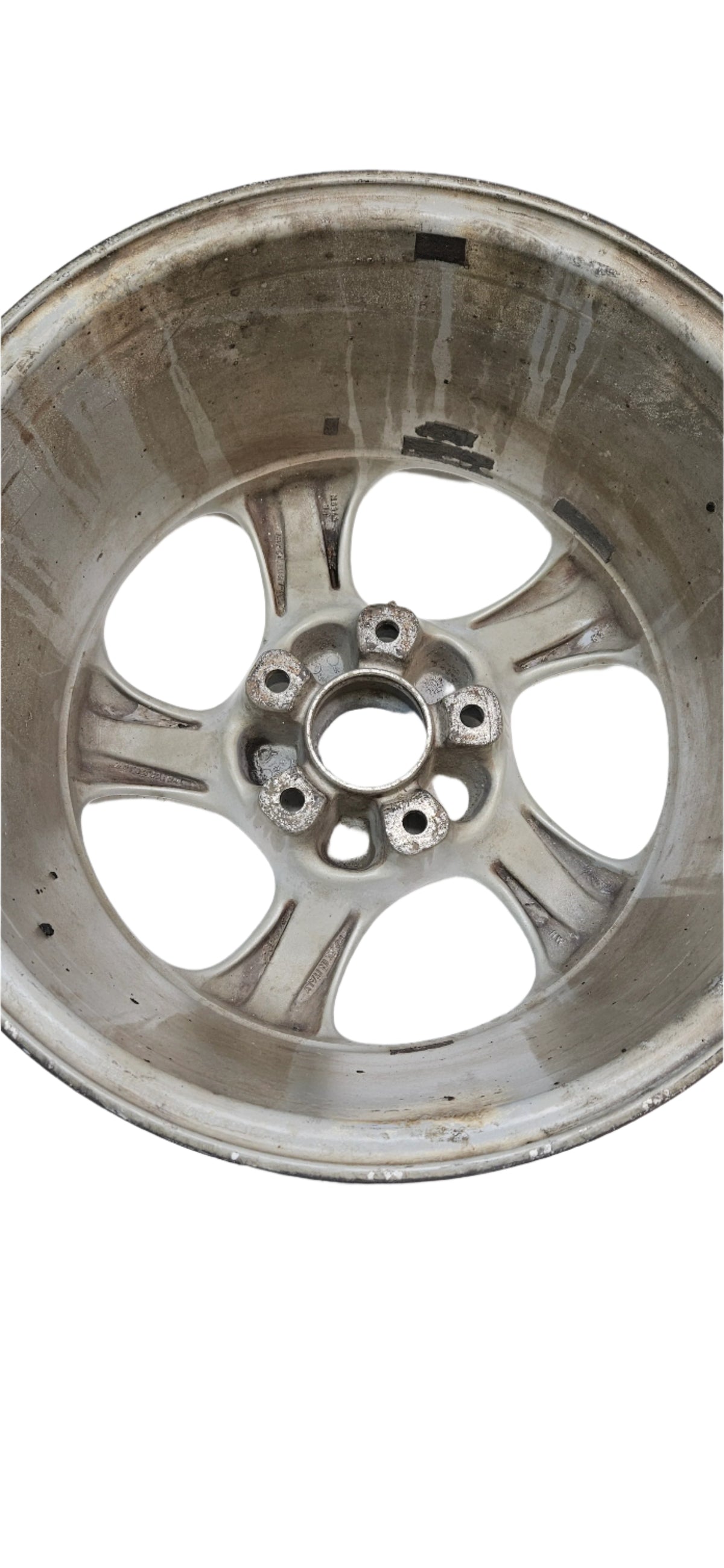 PORSCHE SET 99636212400 TWO FRONT WHEELS 7X17 ET 55 AND TWO REAR WHEELS 9X17 ET 55, FITS 911, BOXSTER 1997-2005