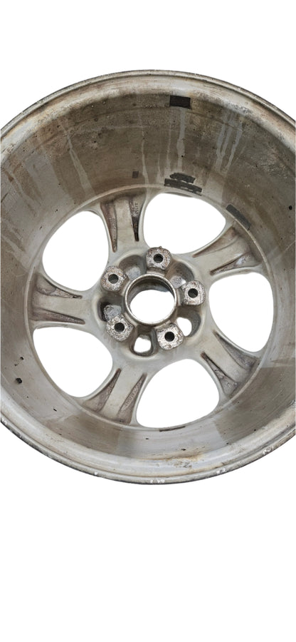 PORSCHE SET 99636212400 TWO FRONT WHEELS 7X17 ET 55 AND TWO REAR WHEELS 9X17 ET 55, FITS 911, BOXSTER 1997-2005