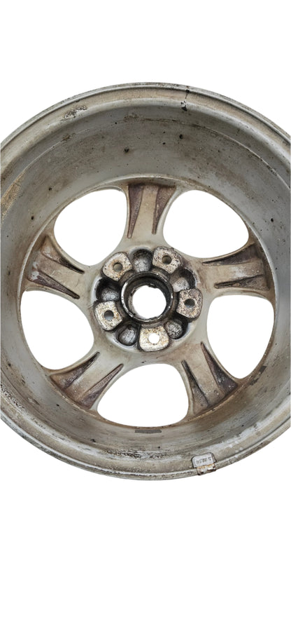 PORSCHE SET 99636212400 TWO FRONT WHEELS 7X17 ET 55 AND TWO REAR WHEELS 9X17 ET 55, FITS 911, BOXSTER 1997-2005