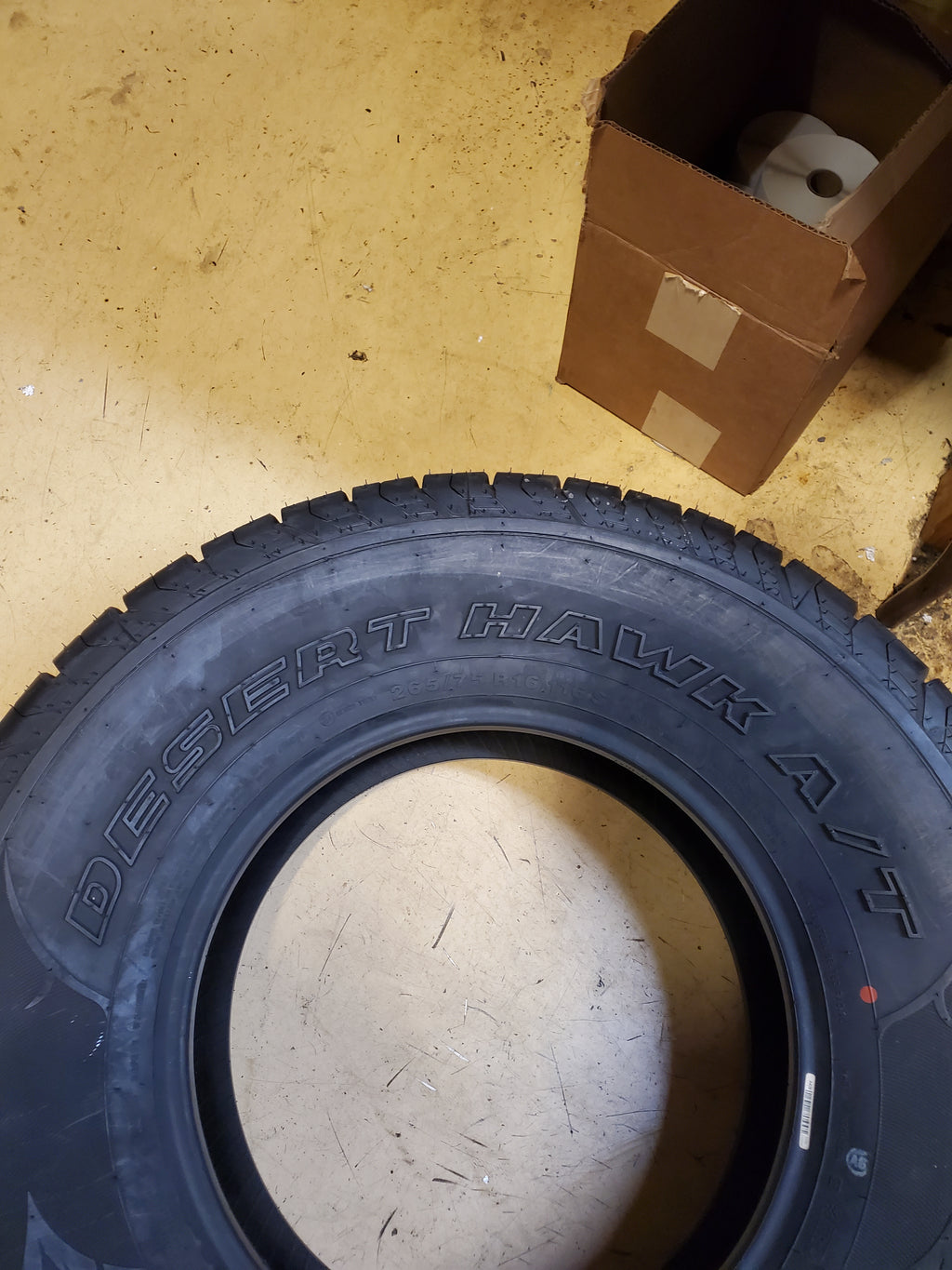 NOS ACHILLES DESERT HAWK A/T BSW P 265 75 16 116S ALL TERRAIN TIRE MAI267516