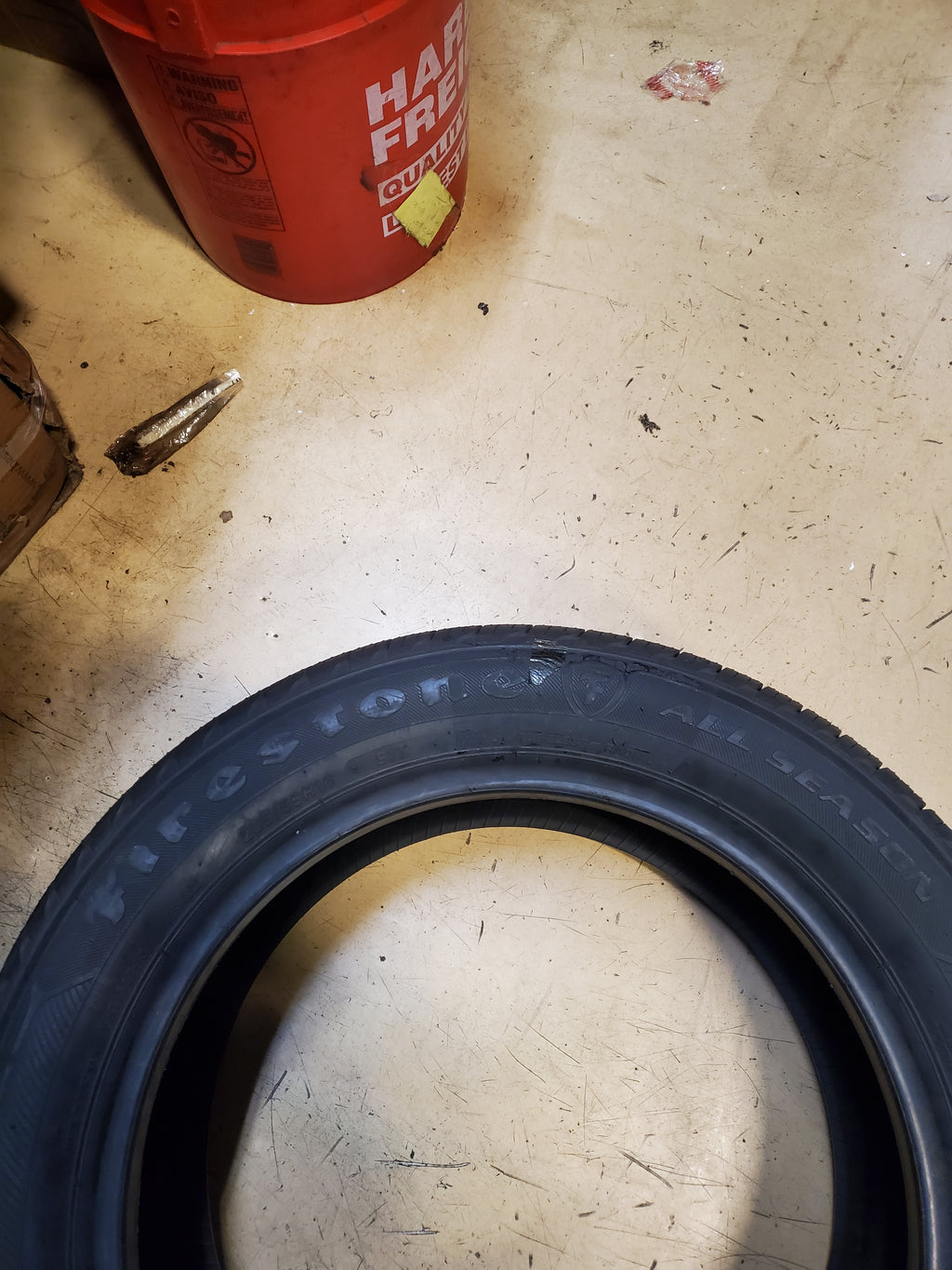 FIRESTONE ALL SEASON BSW P 205 55 16 91T TIRE 006251