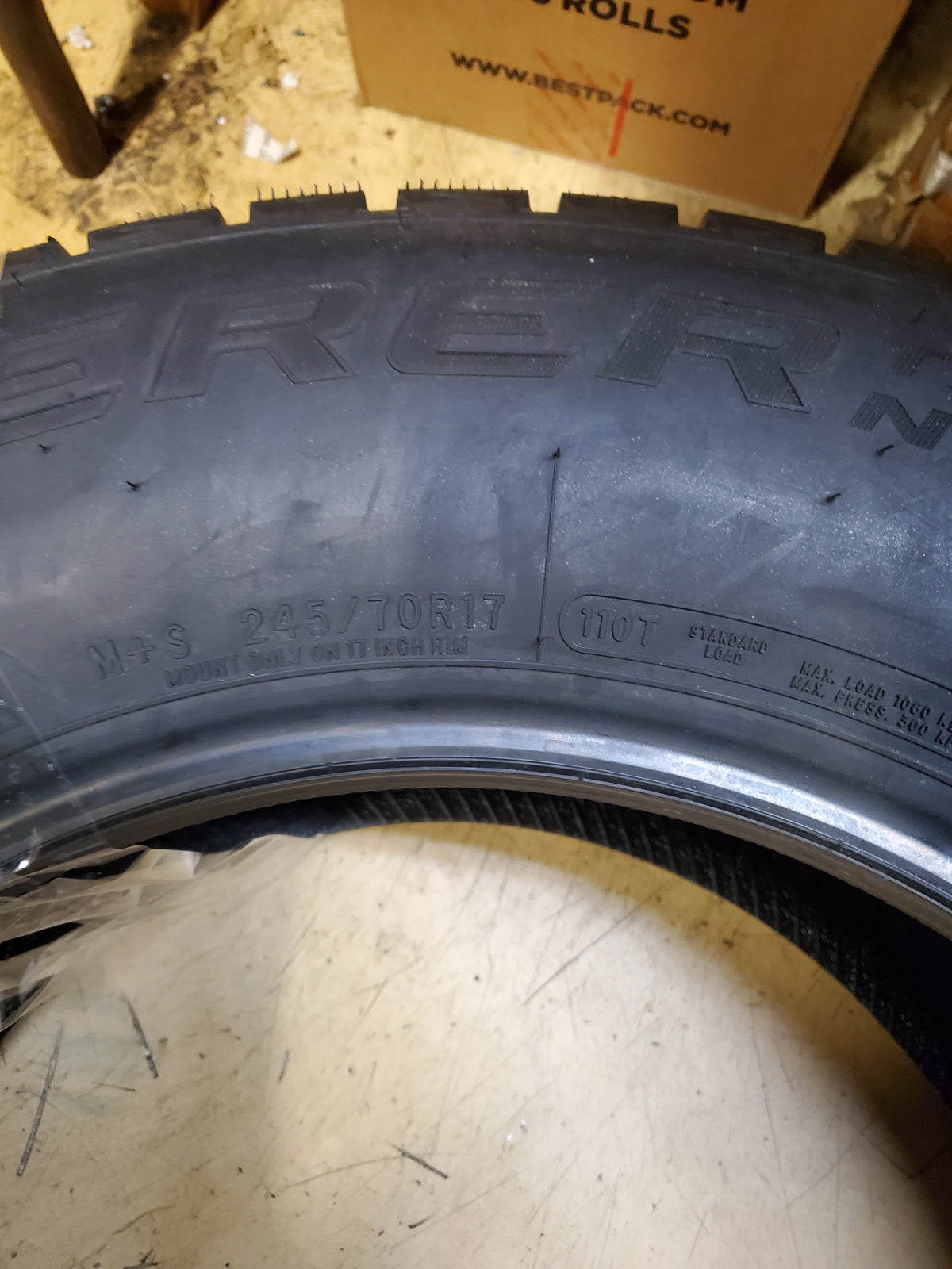 COOPER DISCOVERER TRUE NORTH BSW P 245 70 17 110T WINTER TIRE 166189004