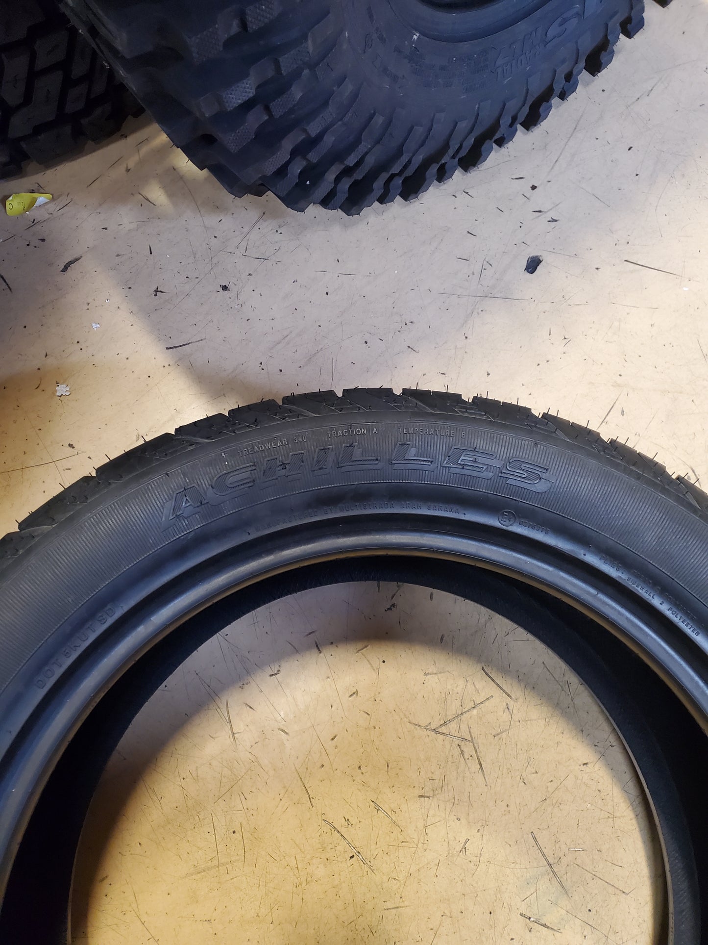 NOS ACHILLES DESERT HAWK A/T BSW P 255 50 19 107S XL ALL TERRAIN TIRE MAI255019