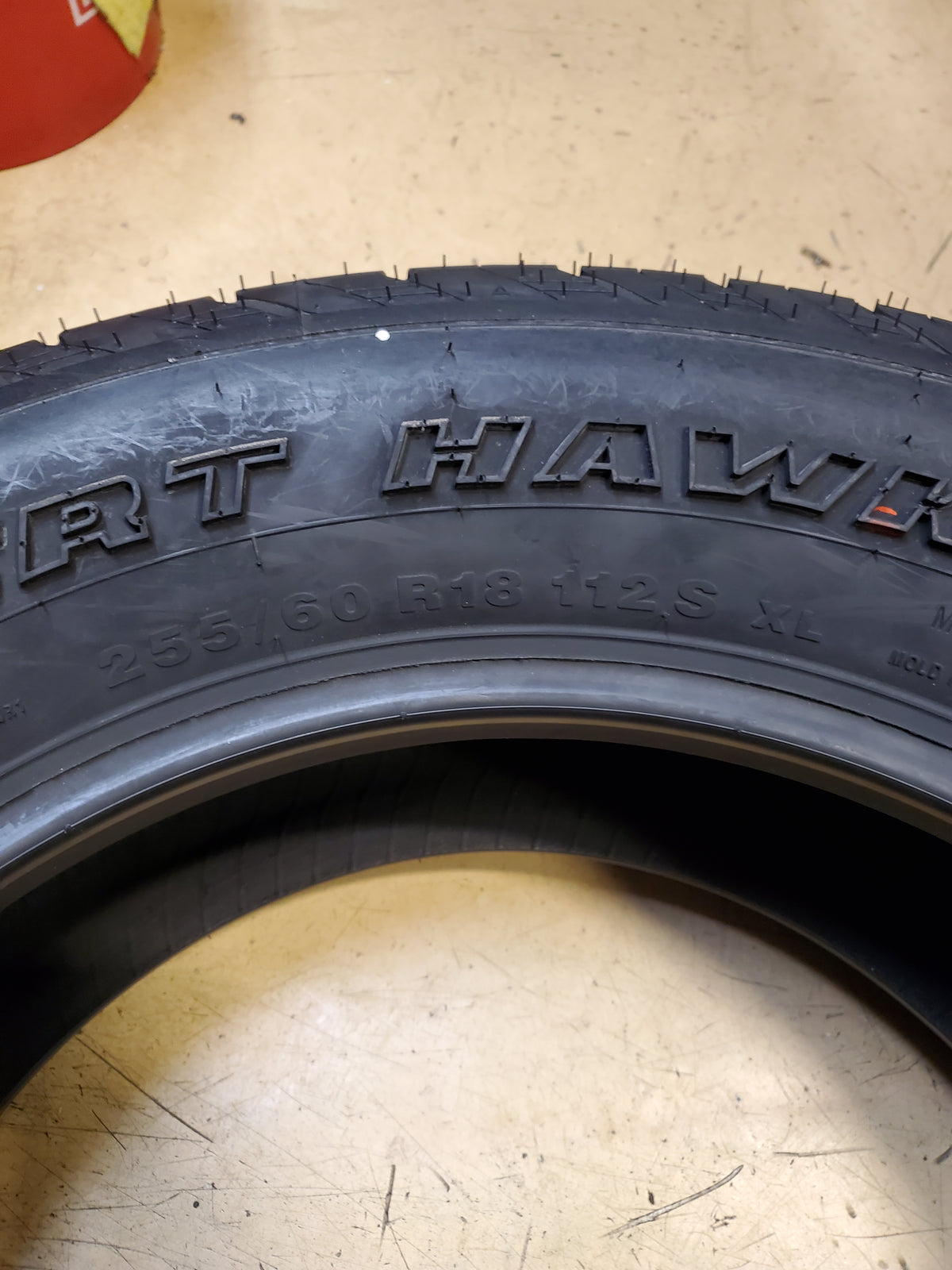 NOS ACHILLES DESERT HAWK A/T BSW P 255 60 18 112S XL ALL TERRAIN TIRE MAI256018