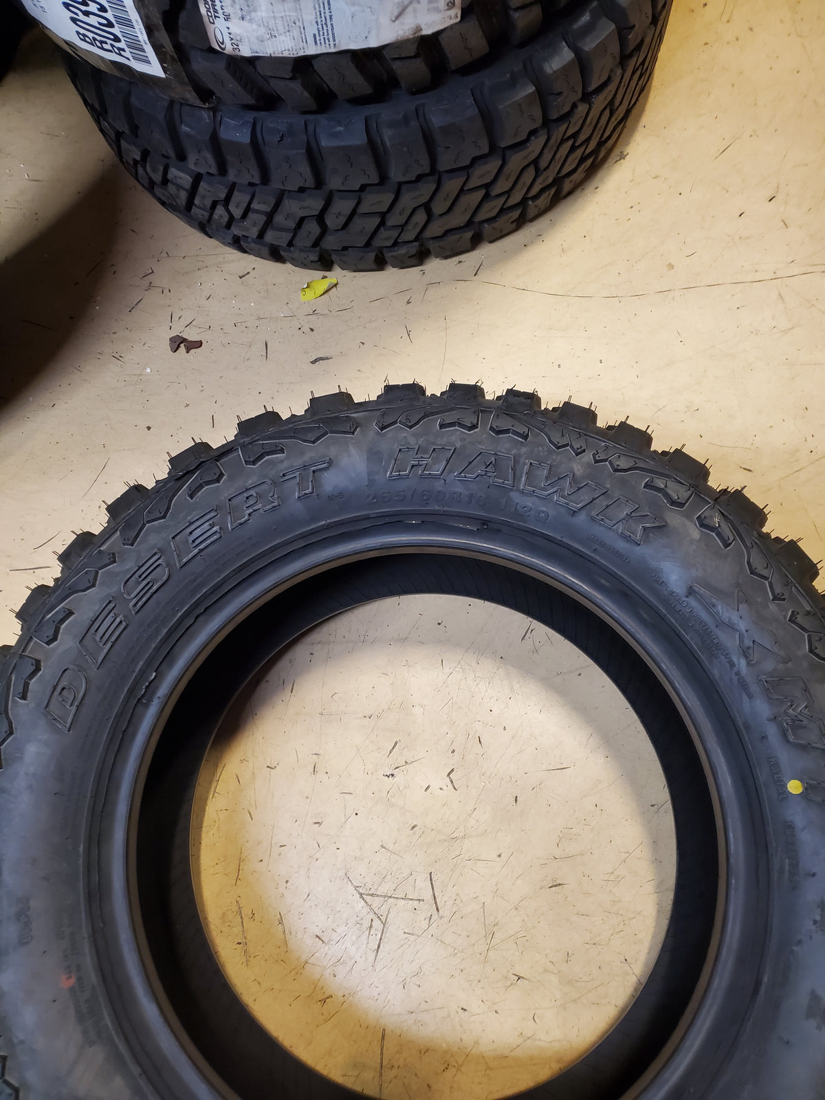 ACHILLES DESERT HAWK XMT BSW P 265 60 18 112Q MUD TIRE MAO266018