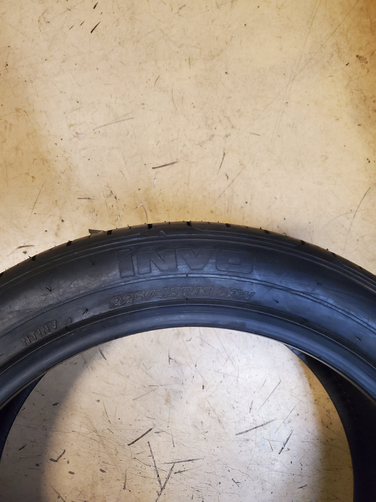 NITTO INVO BSW P 225 45 18 91W XL SUMMER TIRE 203280
