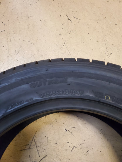NOS NITTO NT421Q BSW P 235 55 18 104V XL ALL SEASON TIRE 210680