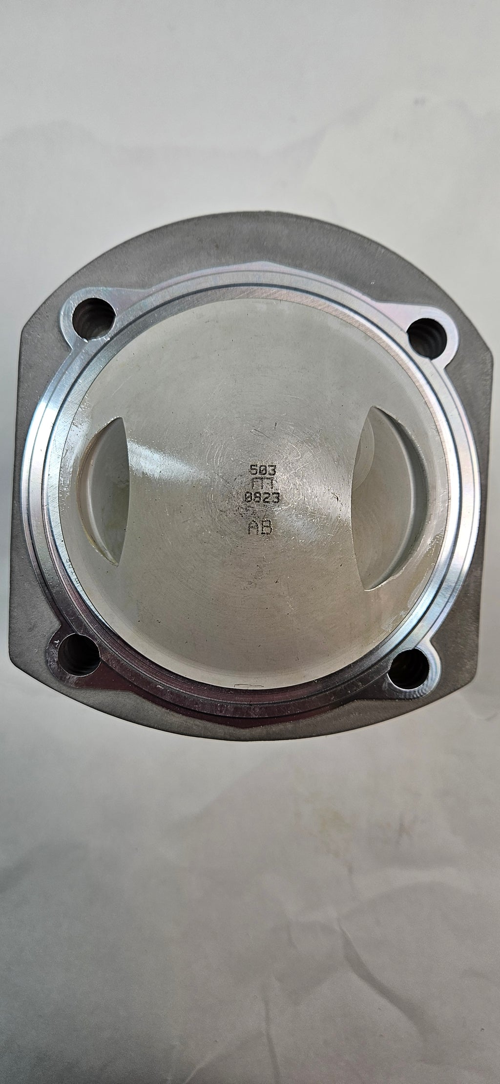 SET OF 6 MAHLE 503 60 92 OEM PORSCHE PISTON AND CYLINDER (EURO RS 2.7 LITER, 90.0 MM, 8.5:1 COMPRESSION, NIKASIL)
