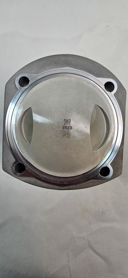 SET OF 6 MAHLE 503 60 92 OEM PORSCHE PISTON AND CYLINDER (EURO RS 2.7 LITER, 90.0 MM, 8.5:1 COMPRESSION, NIKASIL)