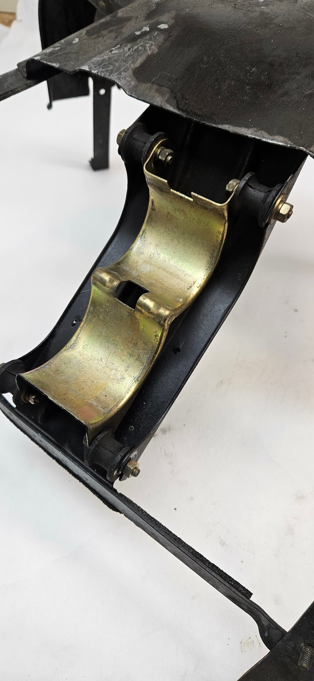 USED PORSCHE 928 87-91  GAS TANK STRAP BRACKET SUPPORT 928 201 373 03