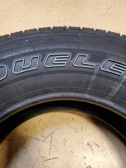 BRIDGESTONE DUELER LX OWL P 265 70 17 115T ALL SEASON TIRE 009386
