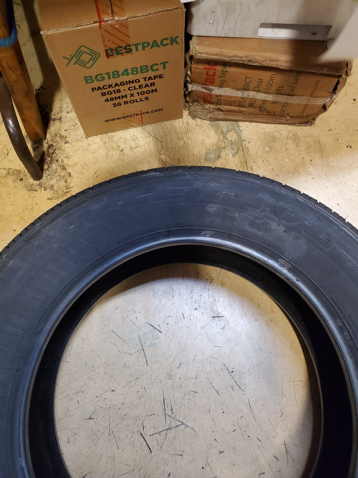 NOS BRIDGESTONE DUELER HL 422 ECOPIA BSW P 245 60 18 104H ALL SEASON TIRE 144441