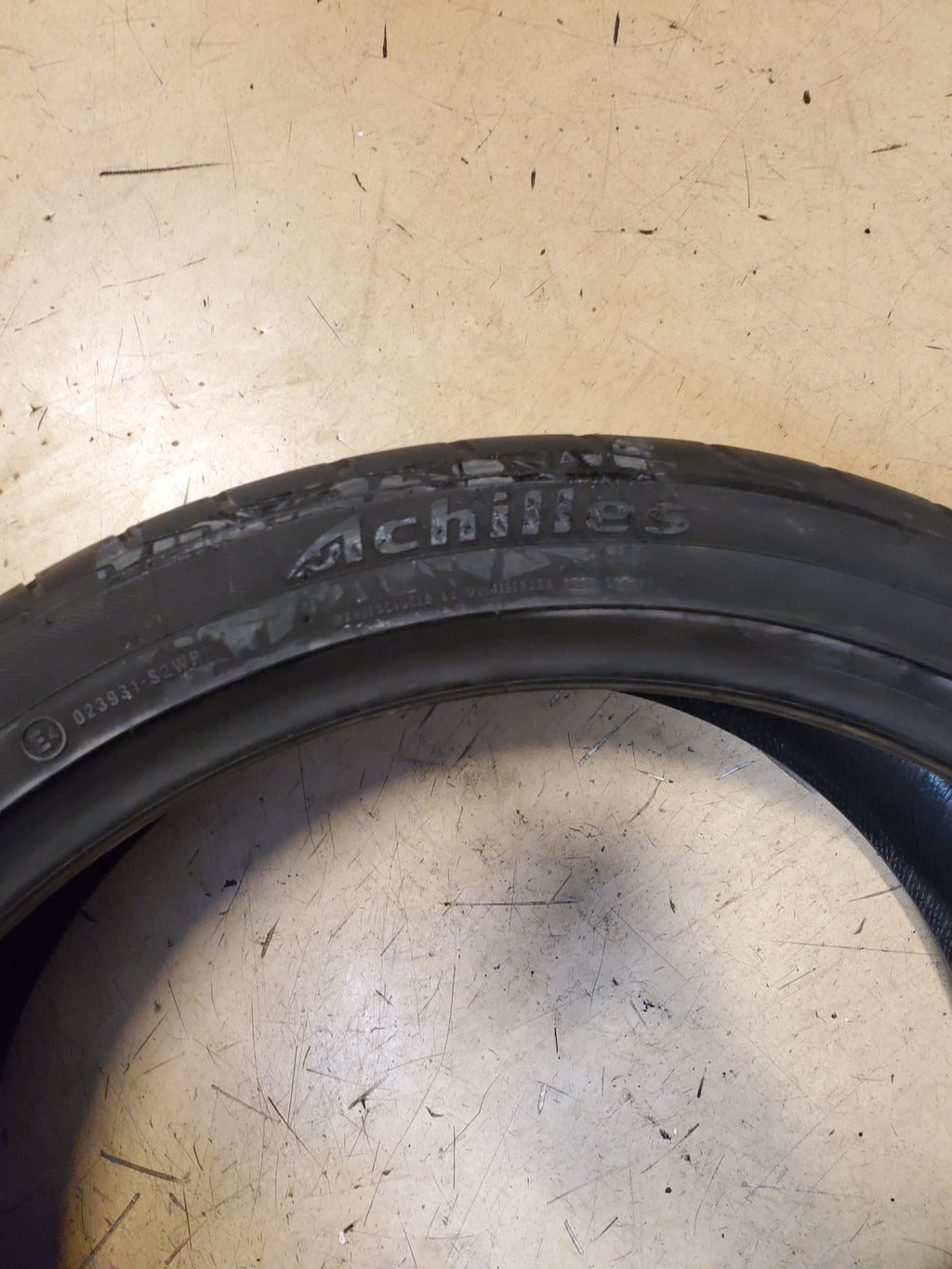ACHILLES ATR SPORT 2 BSW P 225 40 19 93W XL UHP TIRE MAB224019