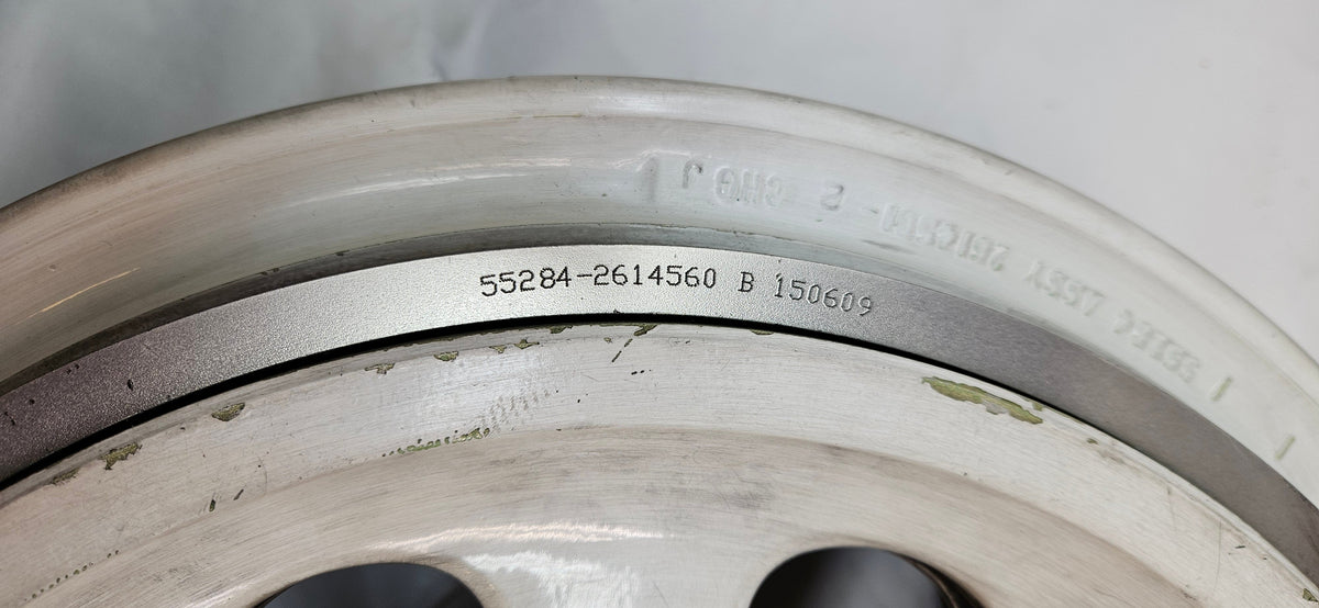 HONEYWELL WHEEL LANDING GEAR 34X10.5-R16  WHITE T-39 AIRCRAFT WHEEL 2614501-2