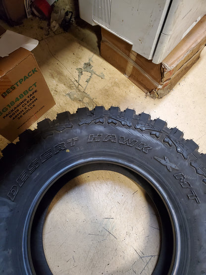 NOS ACHILLES DESERT HAWK XMT BSW P 235 75 15 109Q XL MUD TIRE MAO237515