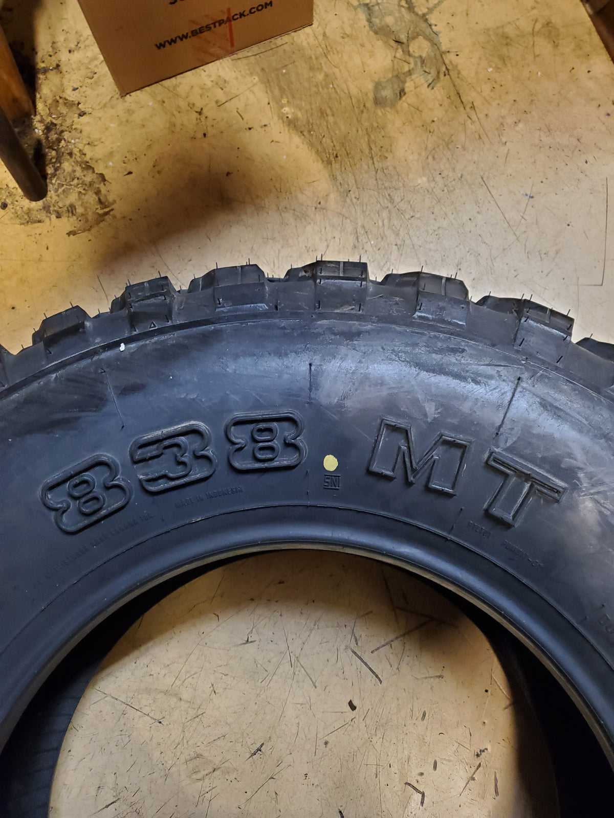 ACHILLES 838 MT BSW LT 265 75 16 112/109Q 6PLY MUD TIRE MAS267516