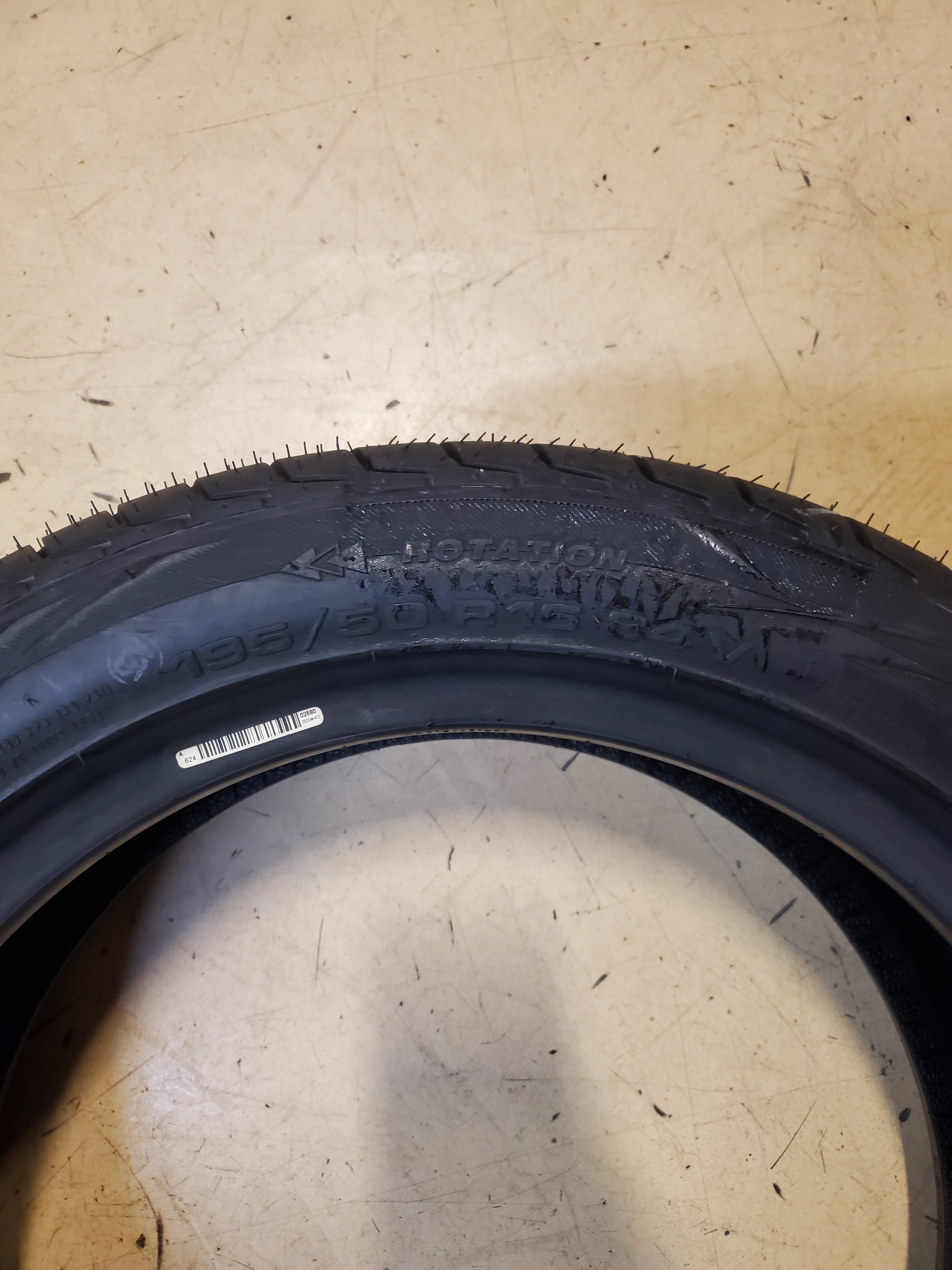 ACHILLES ATR SPORT BSW P 195 50 16 84V UHP TIRE MAA195016