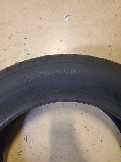 NOS FALKEN SINCERA SN250 A/S BSW P 225 55 17 97V ALL SEASON TIRE 28292762