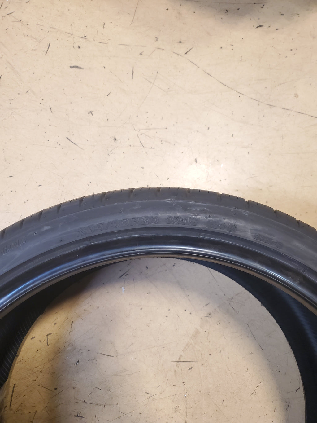 BRIDGESTONE POTENZA RE980AS BSW P 295 30 20 101W XL UHP TIRE 004337