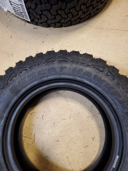 ACHILLES DESERT HAWK XMT BSW LT 205 80 16 110/108Q 8PLY MUD TIRE MAO208016