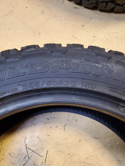NOS FALKEN WILDPEAK A/T TRAIL BSW P 265 50 20 111V XL ALL TERRAIN TIRE 28712011