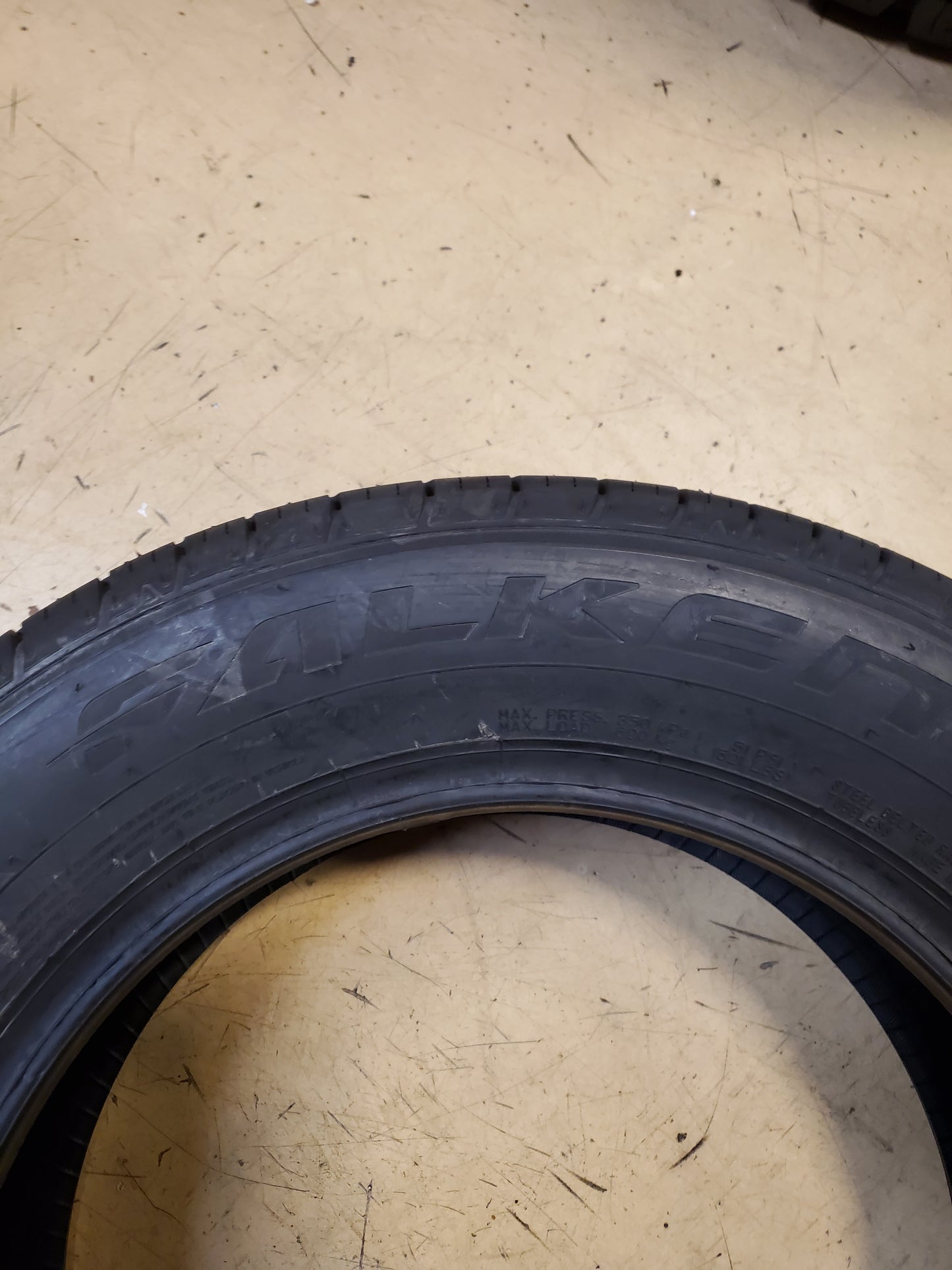 NOS FALKEN SINCERA SN250 A/S BSW P 205 65 16 95H ALL SEASON TIRE 28291626