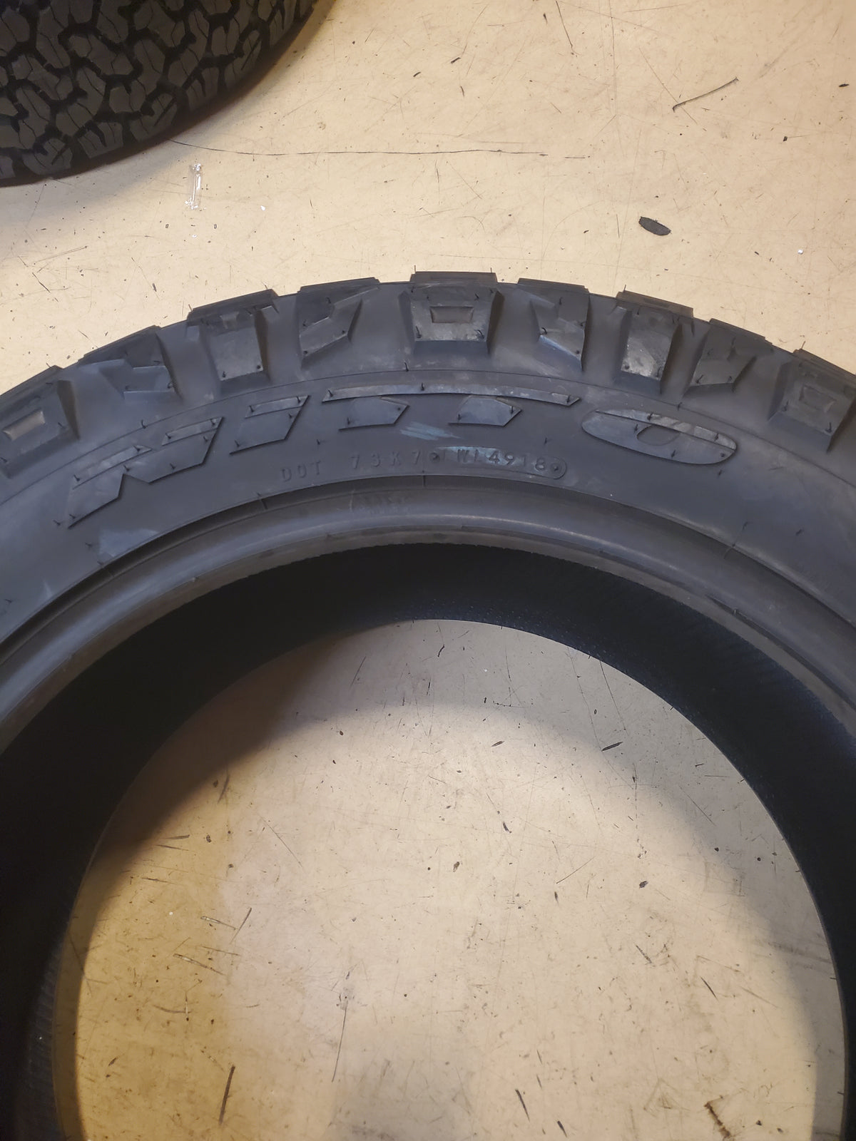 NOS NITTO RIDGE GRAPPLER BSW LT 325 50 22 127Q 12PLY ALL TERRAIN TIRE 217570