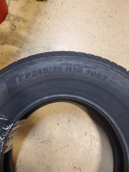 KUMHO CRUGEN HT51 BSW P 245 75 16 109T ALL WEATHER TIRE 2181813