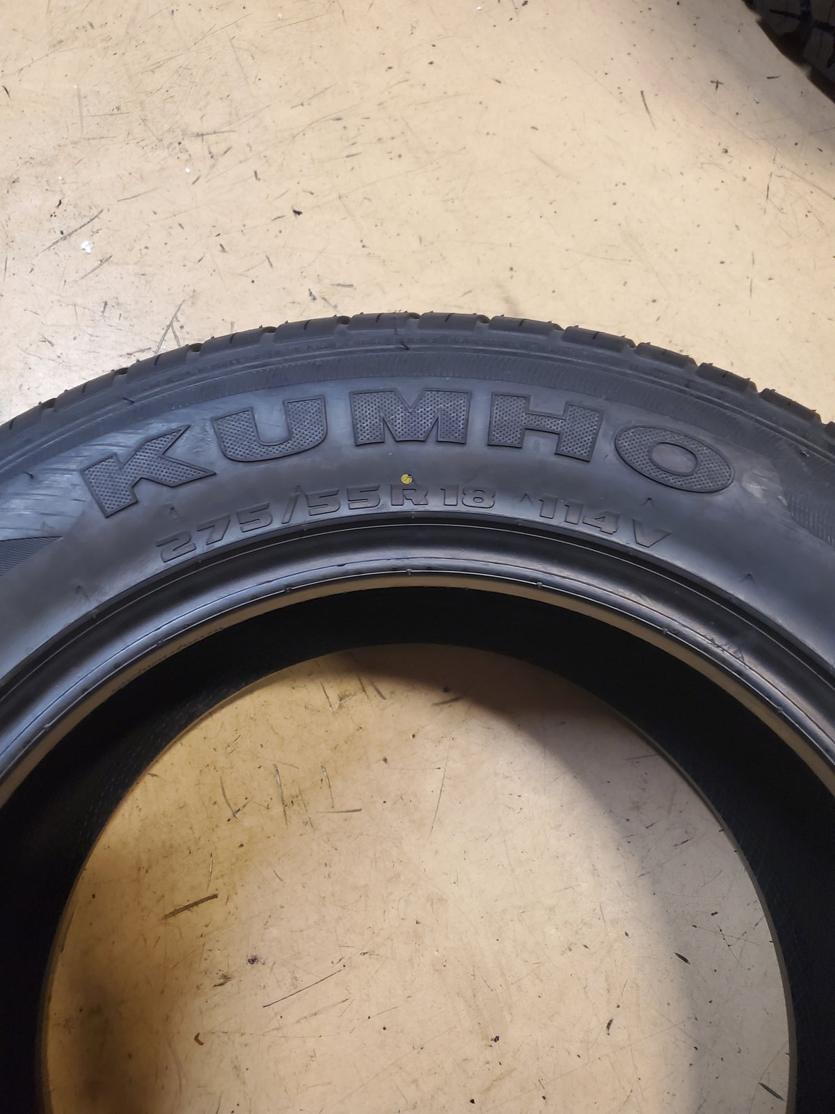 KUMHO ECSTA STX KL12 BSW P 275 55 18 114V XL UHP TIRE 2101383