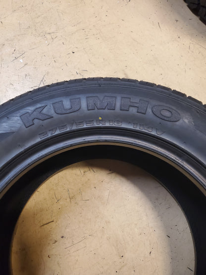 KUMHO ECSTA STX KL12 BSW P 275 55 18 114V XL UHP TIRE 2101383