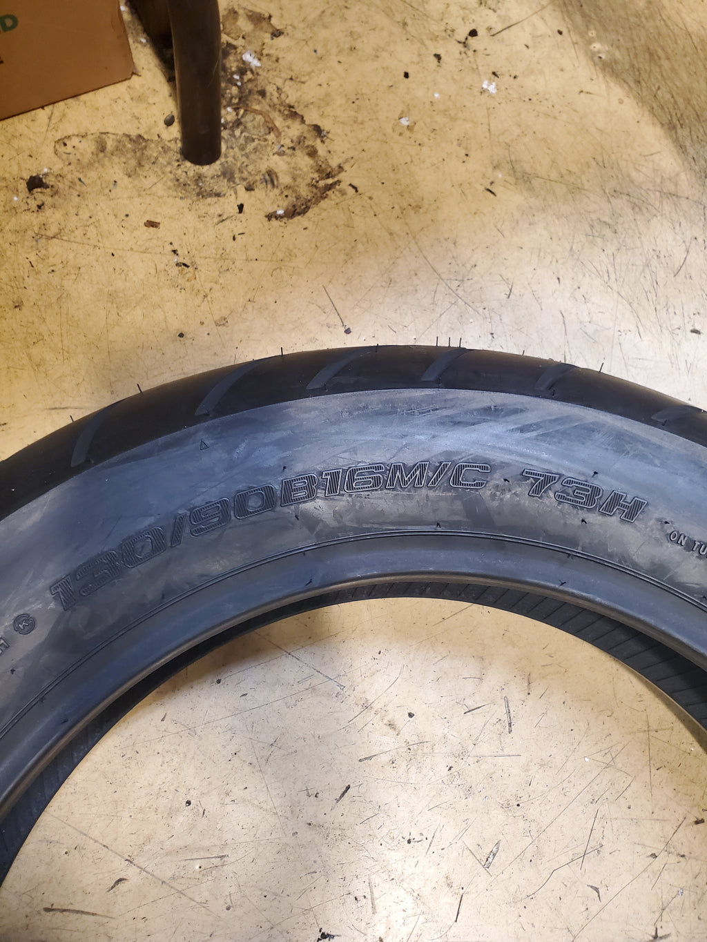 SHINKO SR 999RF LONG HAUL BSW 130 90 16 73H FRONT MOTORCYCLE TIRE 874903