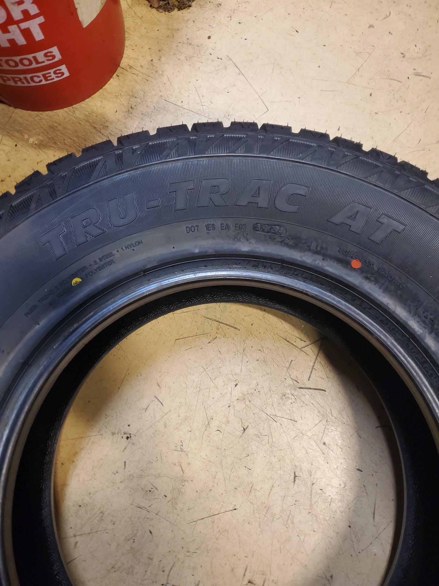 ARMSTRONG TRU-TRAC AT BSW P 265 70 17 116T XL ALL TERRAIN TIRE 1200057900