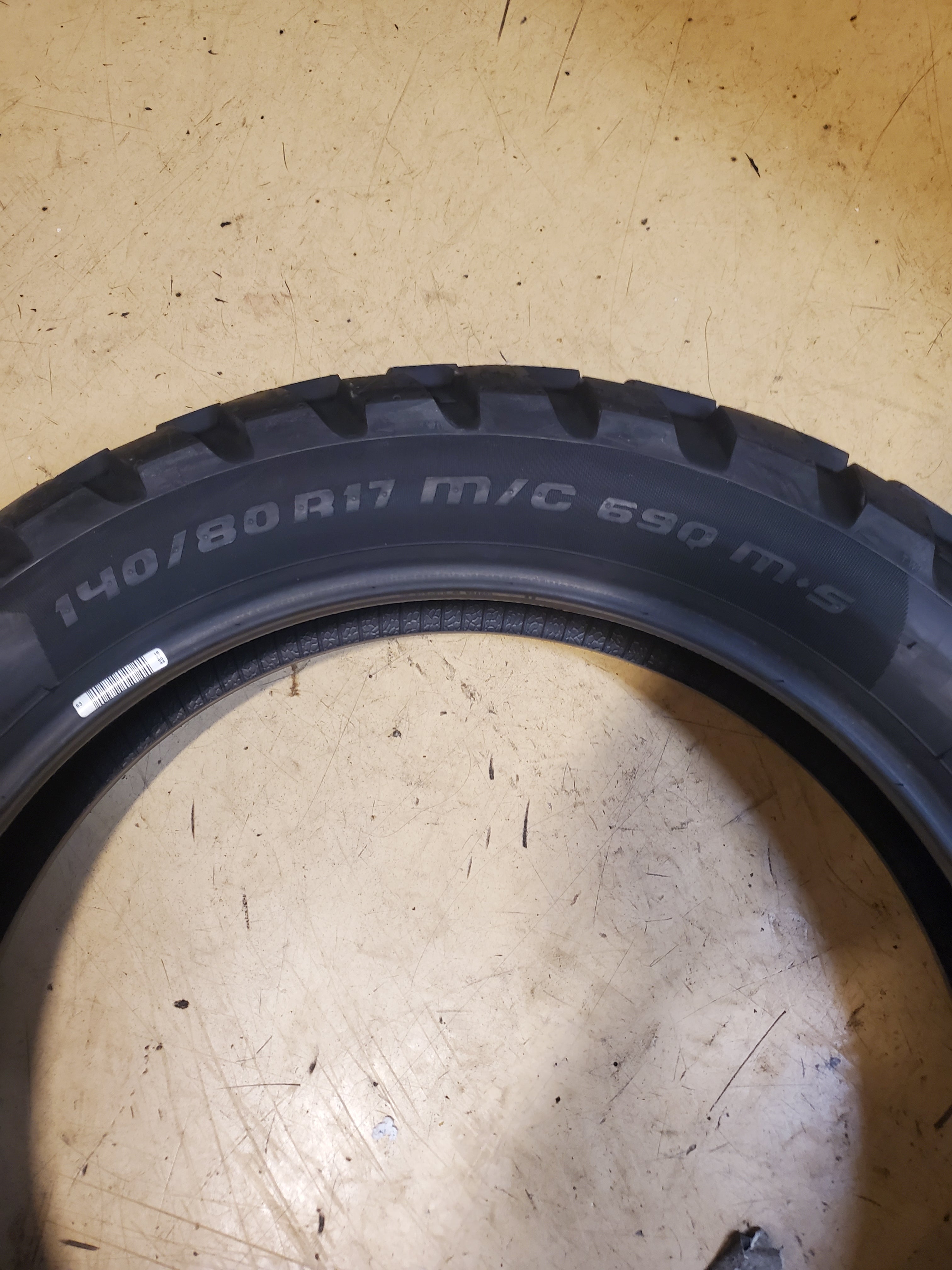 METZELER KAROO 4 BSW  140 80 17 69Q REAR MOTORCYCLE TIRE 4172900