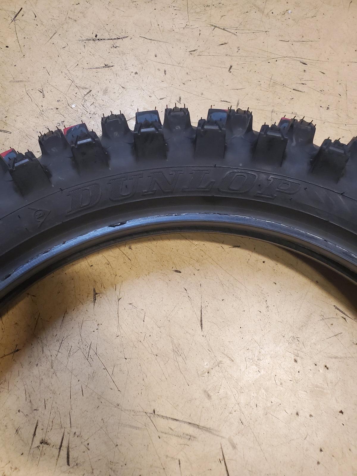 DUNLOP GEOMAX BSW 120 90 19 66M REAR DIRT BIKE TIRE 2158120003
