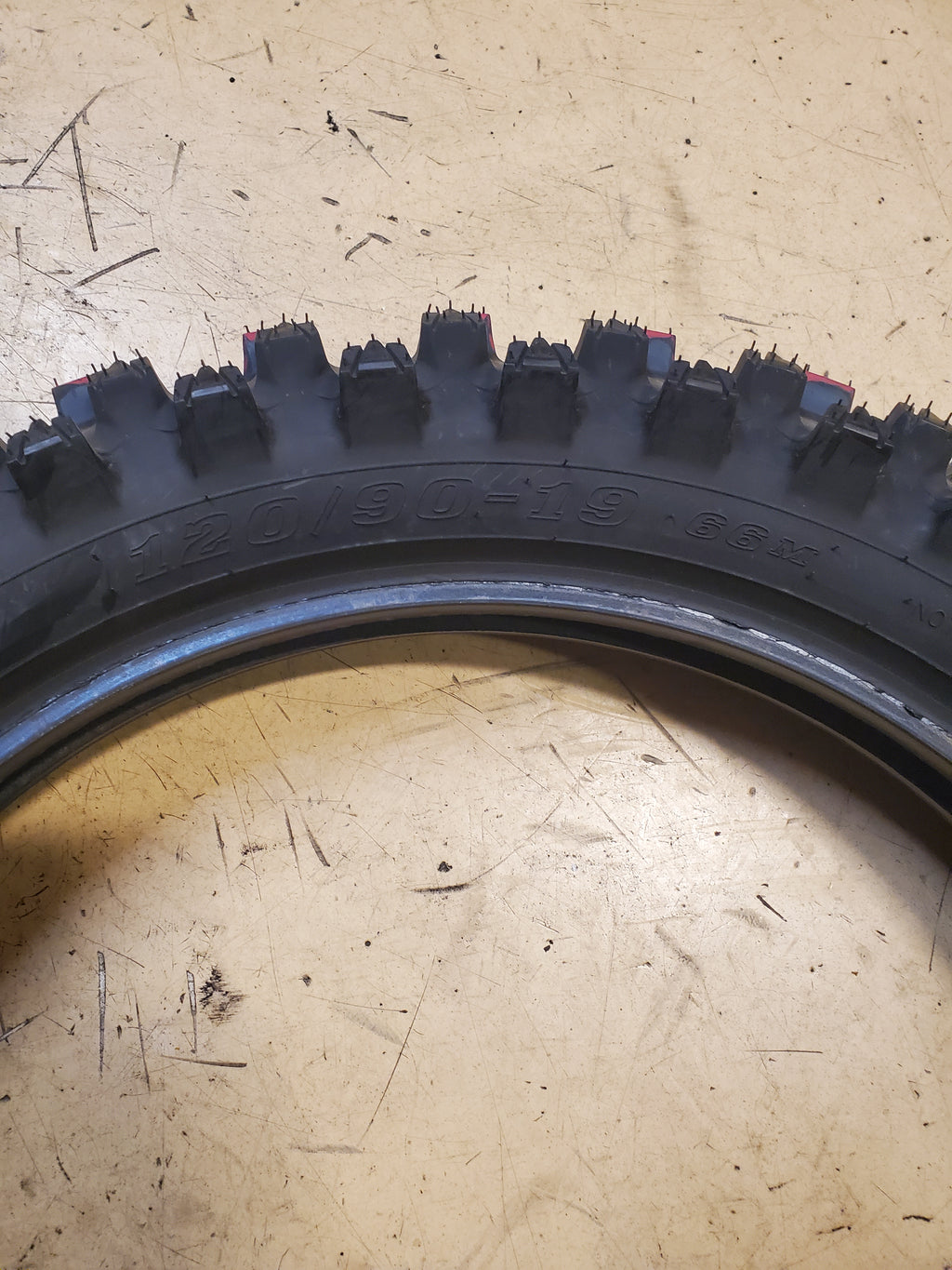 DUNLOP GEOMAX BSW 120 90 19 66M REAR DIRT BIKE TIRE 2158120003