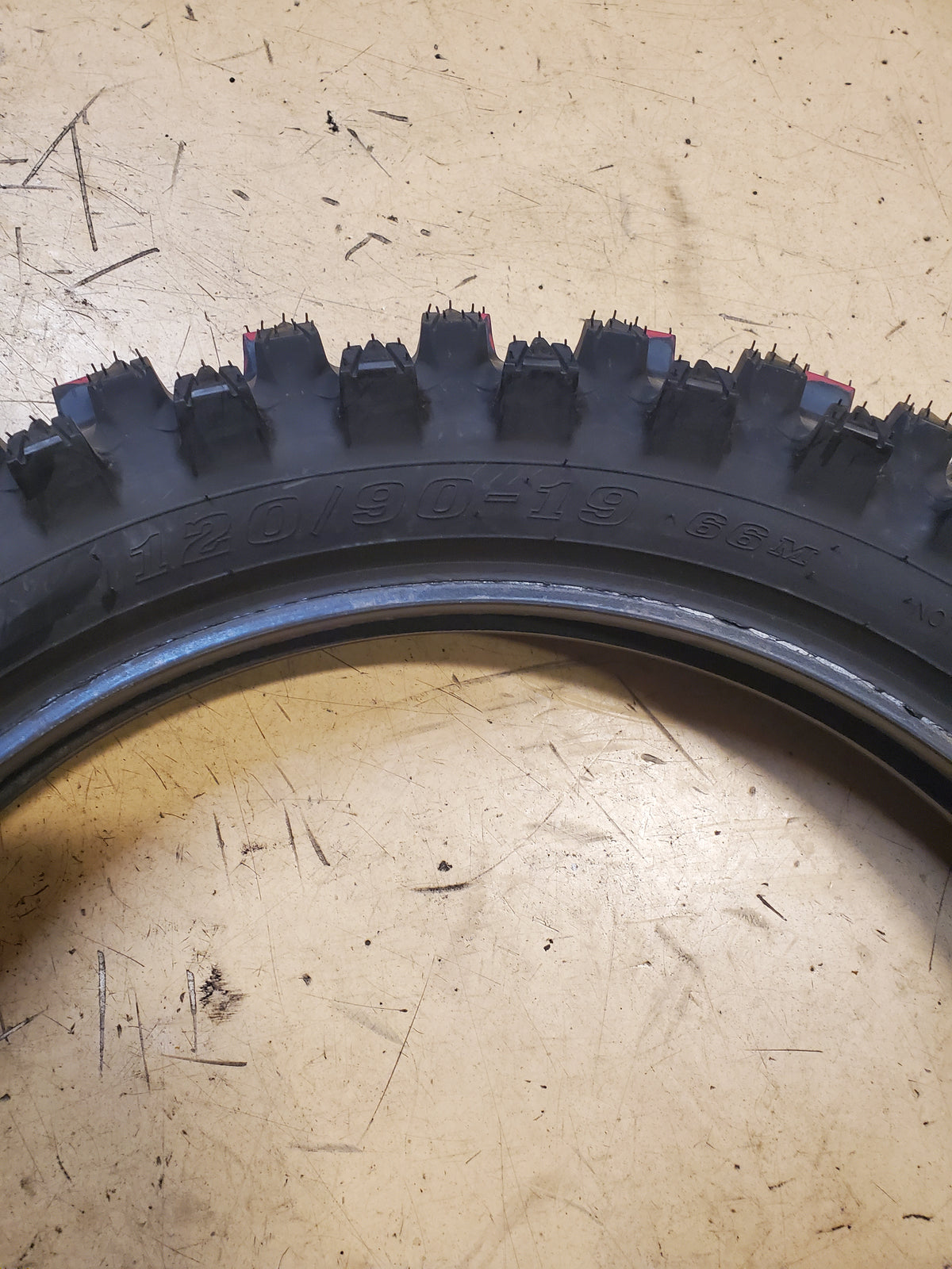 DUNLOP GEOMAX BSW 120 90 19 66M REAR DIRT BIKE TIRE 2158120003