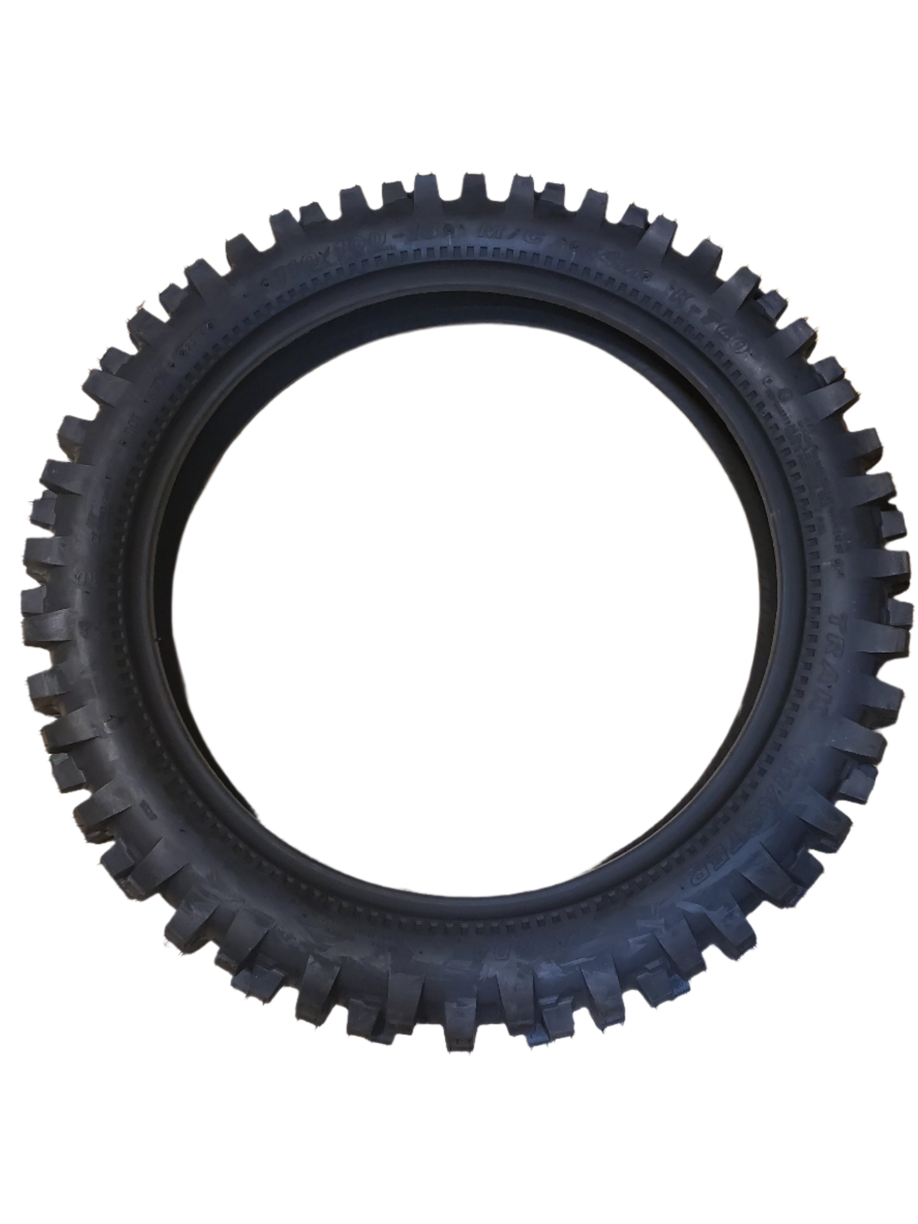 KENDA K760 TRAK MASTER BSW 110 100 18 64M REAR DIRT BIKE TIRE ‎047601811C0