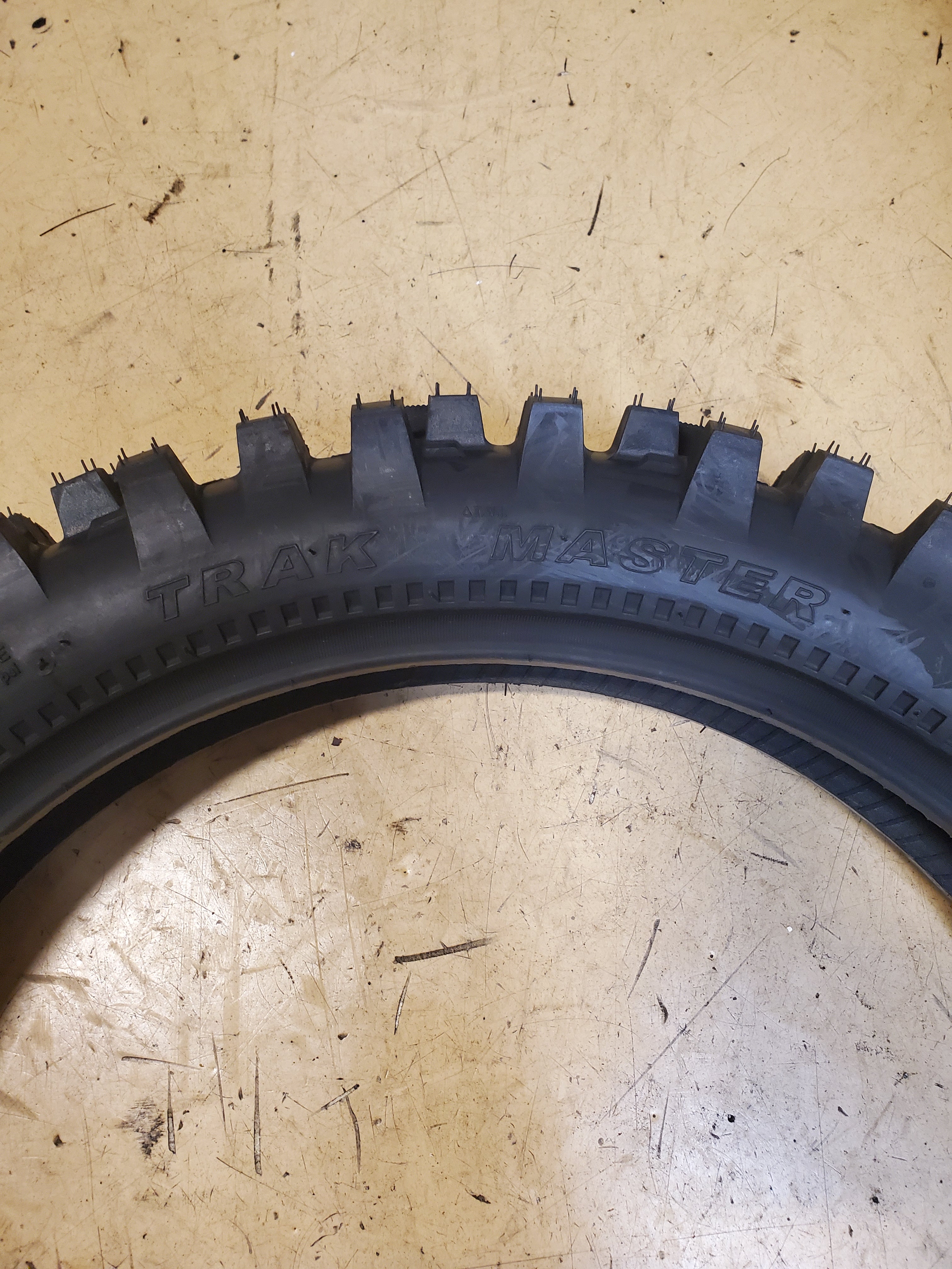 KENDA K760 TRAK MASTER BSW 110 100 18 64M REAR DIRT BIKE TIRE ‎047601811C0