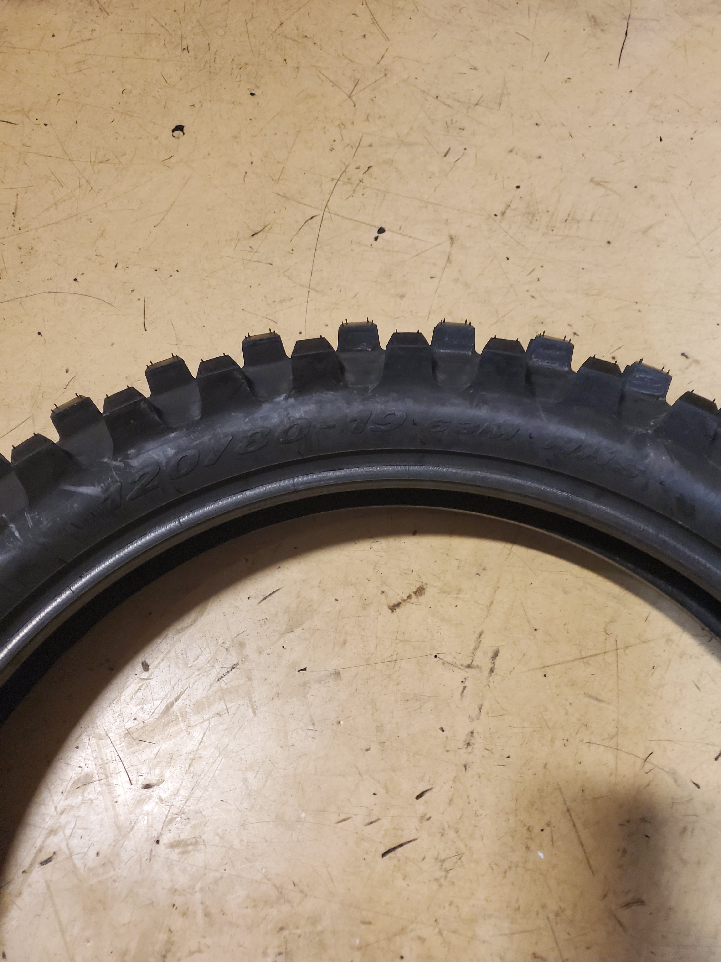 PIRELLI SCORPION MX32 BSW 120 80 19 63M REAR DIRT BIKE TIRE 871